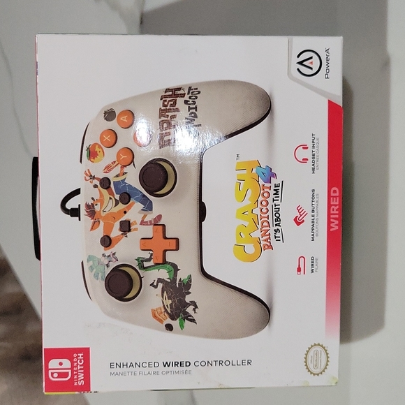 PowerA Nintendo Switch Enhanced Wired Controller - Picture 1 of 7